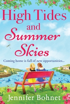 Paperback High Tides and Summer Skies [Large Print] Book