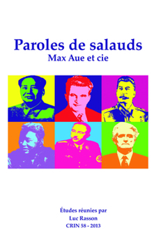 Paperback Paroles de Salauds: Max Aue Et Cie [French] Book
