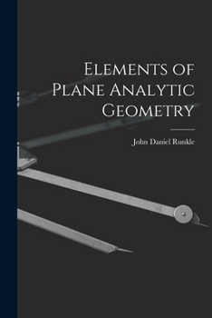 Paperback Elements of Plane Analytic Geometry Book