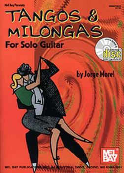 Paperback Tangos & Milongas for Solo Guitar [With CD] Book