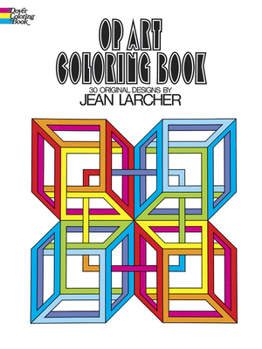 Paperback Op Art Coloring Book