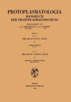 Paperback The PH of Plant Cells the PH of Animal Cells Book