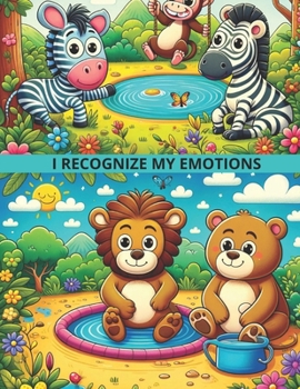 Paperback I recognize my emotions: Coloring book