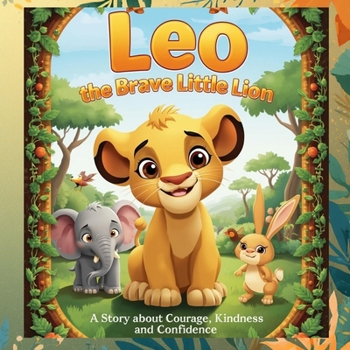 Paperback Leo the Brave Little Lion: A Story about courage, Kindiness, and confidence Book