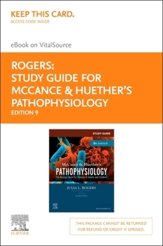 Printed Access Code Study Guide for McCance & Huether's Pathophysiology - Elsevier eBook on Vitalsource (Retail Access Card): The Biological Basis for Disease in Adults a Book