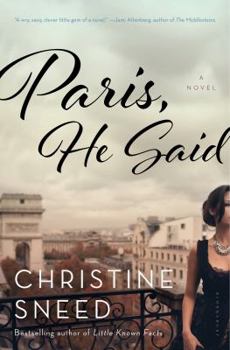 Hardcover Paris, He Said Book