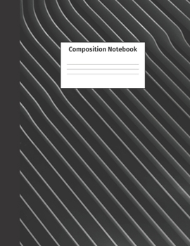 Composition Notebook: Wide Ruled Blank Lined patterned Notebook. Perfect for Girls, Boys, Teens, Men, Women, Students and Teachers. For School, Home, ... Notes and Journaling (Composition Notebooks)