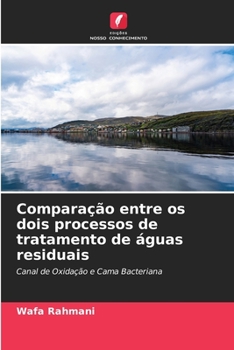 Paperback Comparação entre os dois processos de tratamento de águas residuais [Portuguese] Book