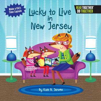 Hardcover Lucky to Live in New Jersey Book