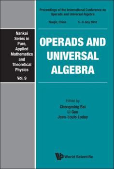 Hardcover Operads and Universal Algebra - Proceedings of the International Conference Book