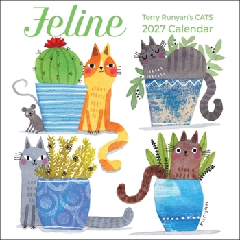 Feline 2027 Mini Wall Calendar