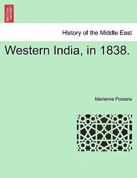 Paperback Western India, in 1838. Book