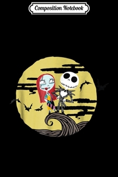 Paperback Composition Notebook: Disney Jack and Sally Moment Journal/Notebook Blank Lined Ruled 6x9 100 Pages Book