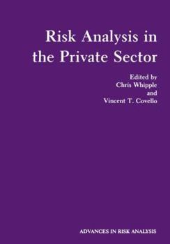 Paperback Risk Analysis in the Private Sector Book