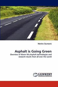 Paperback Asphalt Is Going Green Book