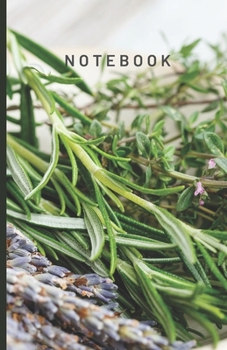 Paperback Notebook: Password Organizer with Tabs, Discreet, Save and Beautiful Password Book with Herbs (Thyme, Rosemary) Book