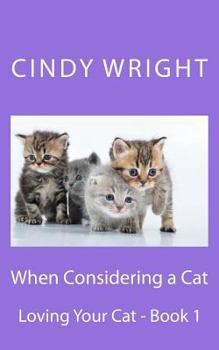 Paperback When Considering a Cat Book