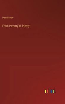 Hardcover From Poverty to Plenty Book