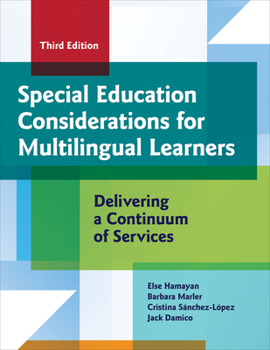 Paperback Special Education Considerations for Multilingual Learners: Delivering a Continuum of Services Book