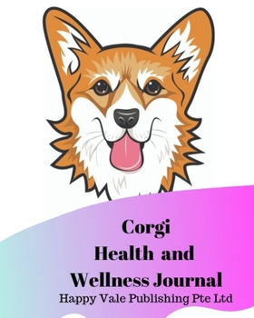 Paperback Corgi Health and Wellness Journal Book