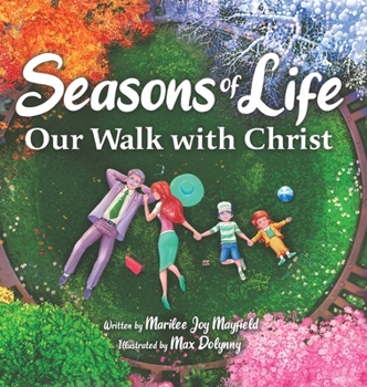 Hardcover Seasons of Life: Our Walk with Christ [Large Print] Book