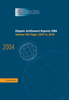 Hardcover Dispute Settlement Reports: Volume VII Book