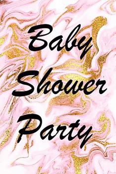 Paperback Baby Shower Party: Baby Shower Party Guest Notebook Book