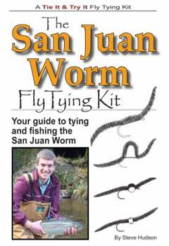 Paperback San Juan Worm Fly Tying Book and Kit Book