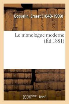 Paperback Le monologue moderne [French] Book