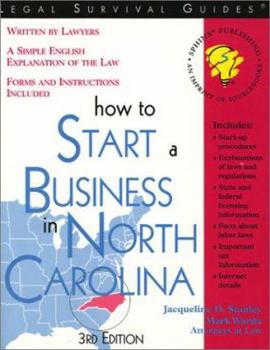 Paperback How to Start a Business in North Carolina Book