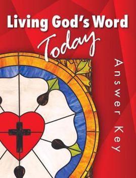 Paperback Living God's Word Answer Key Book