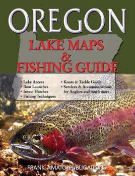 Paperback Oregon Lake Maps & Fishing Guide Book