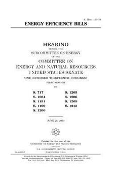Paperback Energy efficiency bills Book