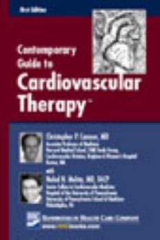 Paperback Contemporary Guide to Cardiovascular Therapy Book
