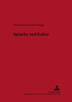 Paperback Sprache Und Kultur [German] Book