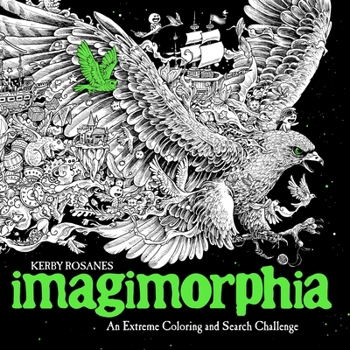 Paperback Imagimorphia: An Extreme Coloring and Search Challenge Book
