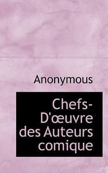 Hardcover Chefs-D'?Uvre Des Auteurs Comique Book