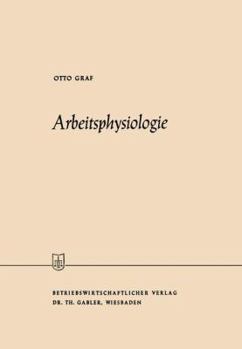 Paperback Arbeitsphysiologie [German] Book