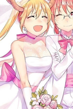 Journal: Dragon Maid Soft Glossy Cover Journal Lined Pages Book 6 x 9 Inches 110 Pages