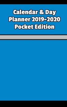 Paperback 2019-2020 Calendar & Day Planner Pocket Edition Book