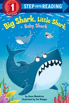 Paperback Big Shark, Little Shark, Baby Shark Book