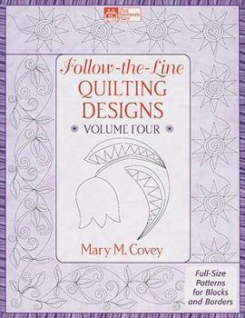 Loose Leaf Follow-The-Line Quilting Designs Volume 4: Full-Size Patterns for Blocks and Borders [With Pattern(s)] Book