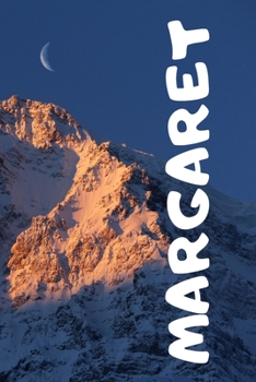 Paperback Margaret: notebook with name, squared 120-sheet exercise book, size 6x9, personalized gift Book