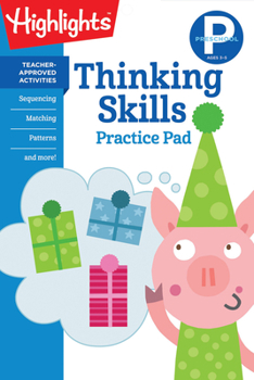 Paperback Preschool Thinking Skills Book