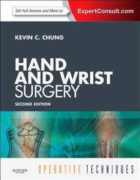 Hardcover Operative Techniques: Hand and Wrist Surgery: Expert Consult - Online and Print Book