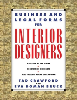 Paperback Business and Legal Forms for Interior Designers [With CDROM] Book