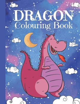 Paperback Dragon Colouring Book