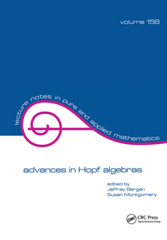 Hardcover Advances in Hopf Algebras Book