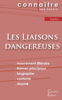 Paperback Fiche de lecture Les Liaisons dangereuses de Choderlos de Laclos (Analyse littéraire de référence et résumé complet) [French] Book