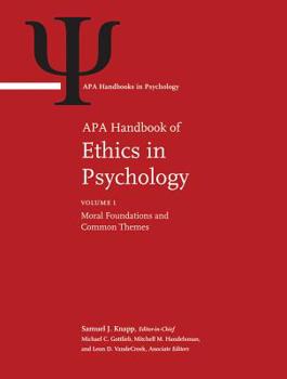 APA Handbook of Ethics in Psychology
